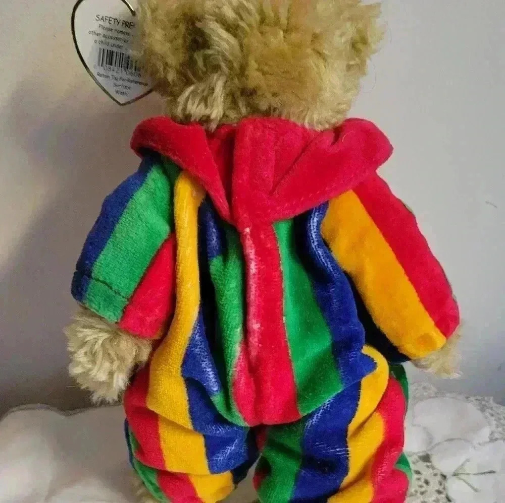 Piccadilly Bear Clown-Beanie Babies - Picture 3 of 3
